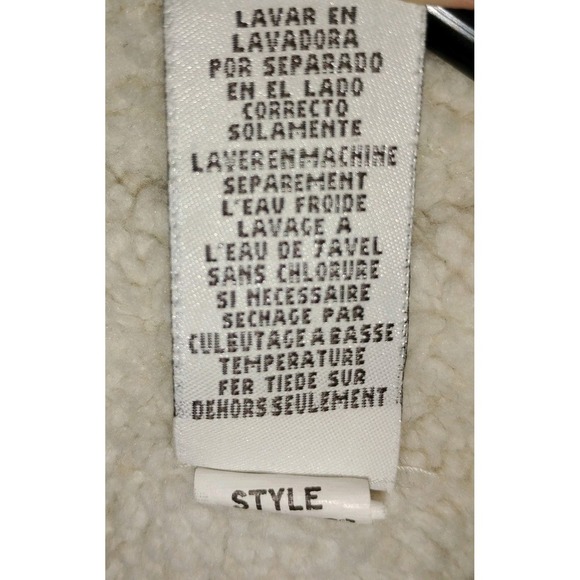 Emma James Womens 3 Vest Blue Denim Cotton Sherpa‎ Lined Button-up Collared - Picture 6 of 8